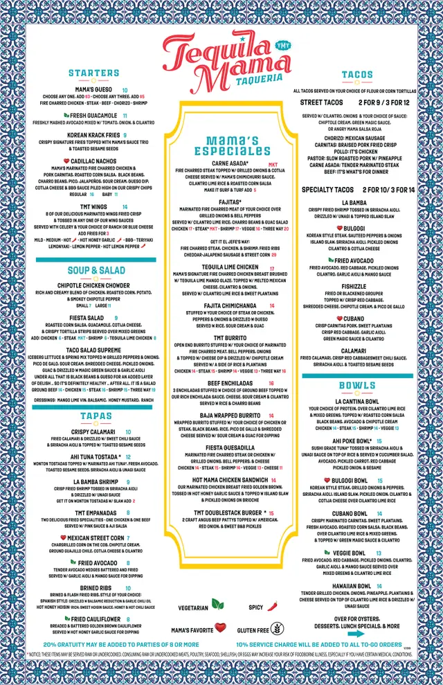 Menus & print